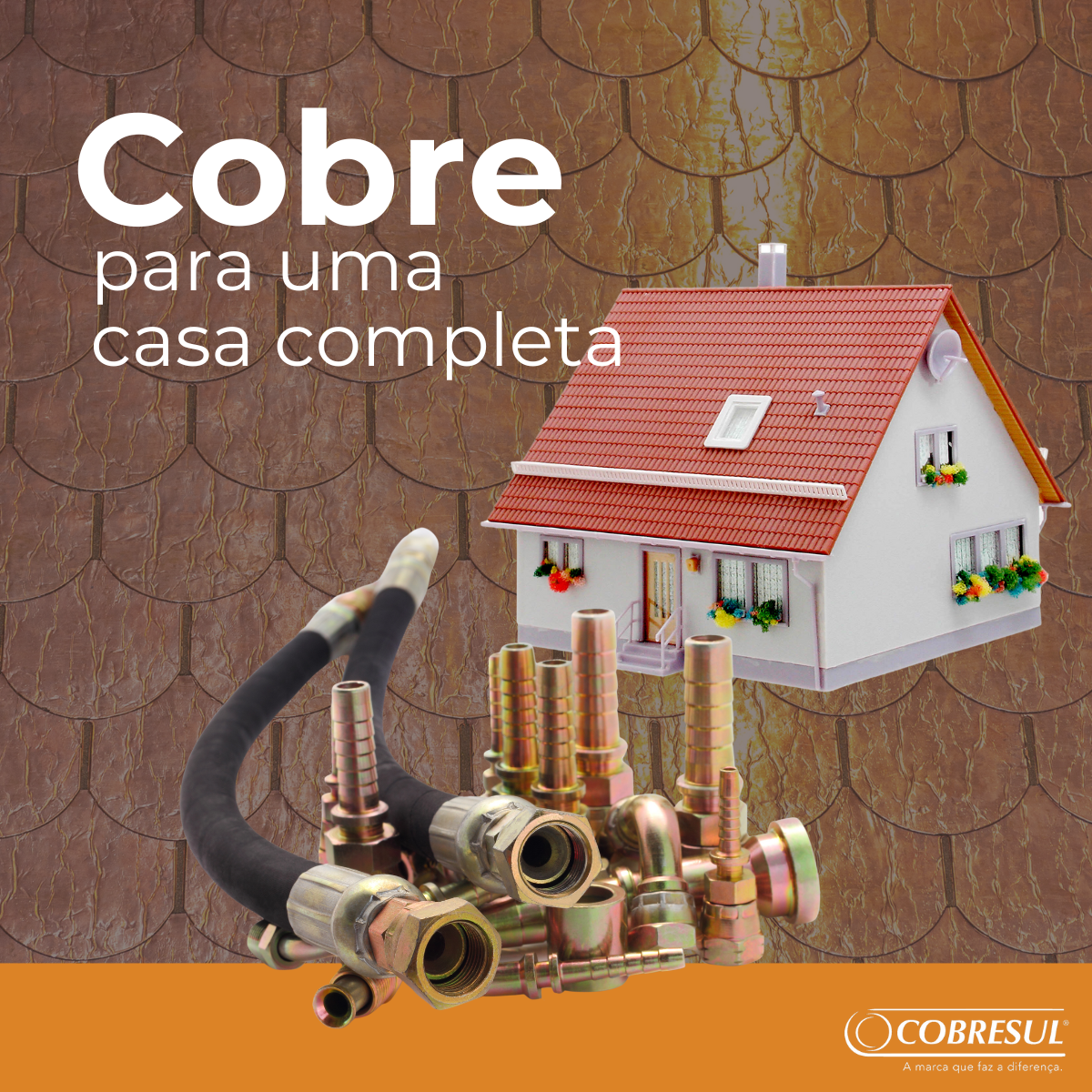 Uma casa não está completa sem cobre